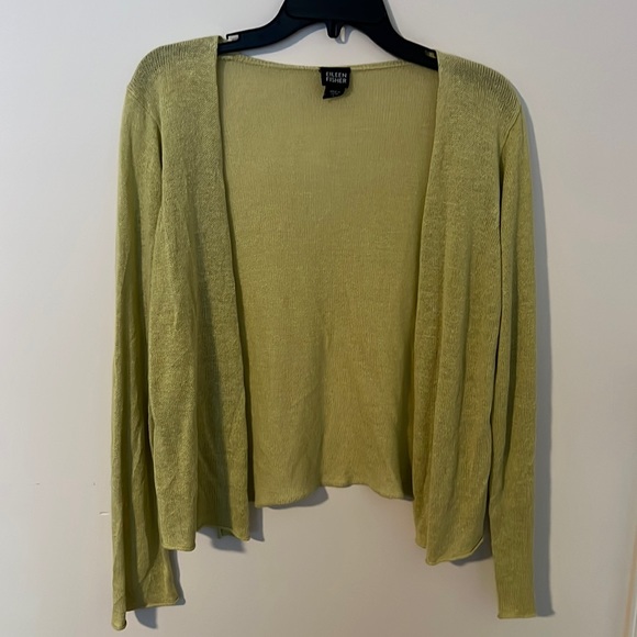 Eileen Fisher Sweaters - Eileen Fisher Light Green Cardigan